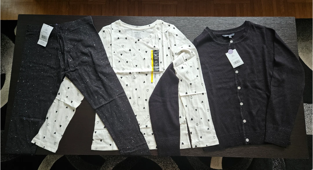 Girls 3-Piece Outfit Set (10/12 With Tags)