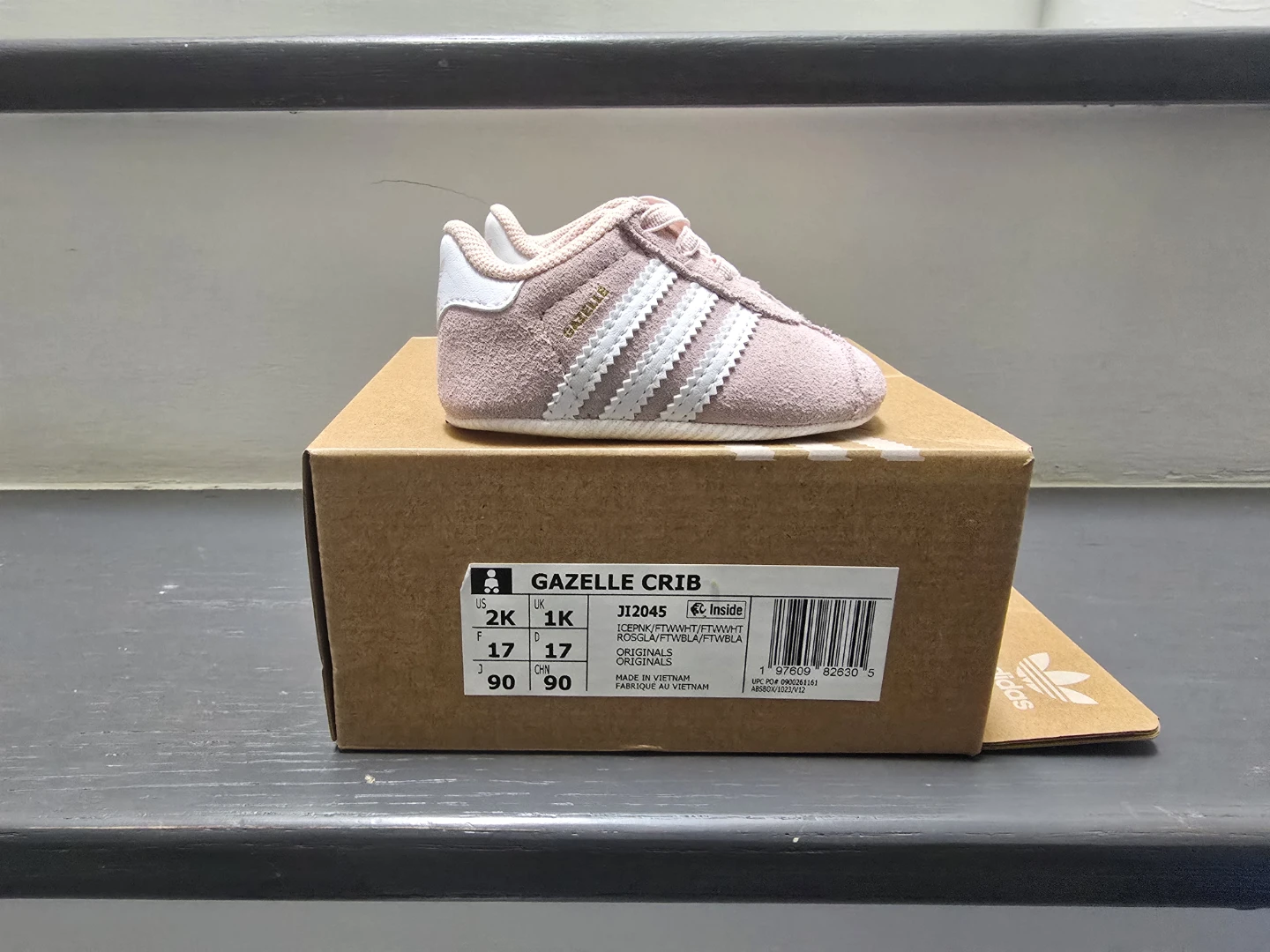 Adidas Gazelle Crib Infant Shoes - photo 2