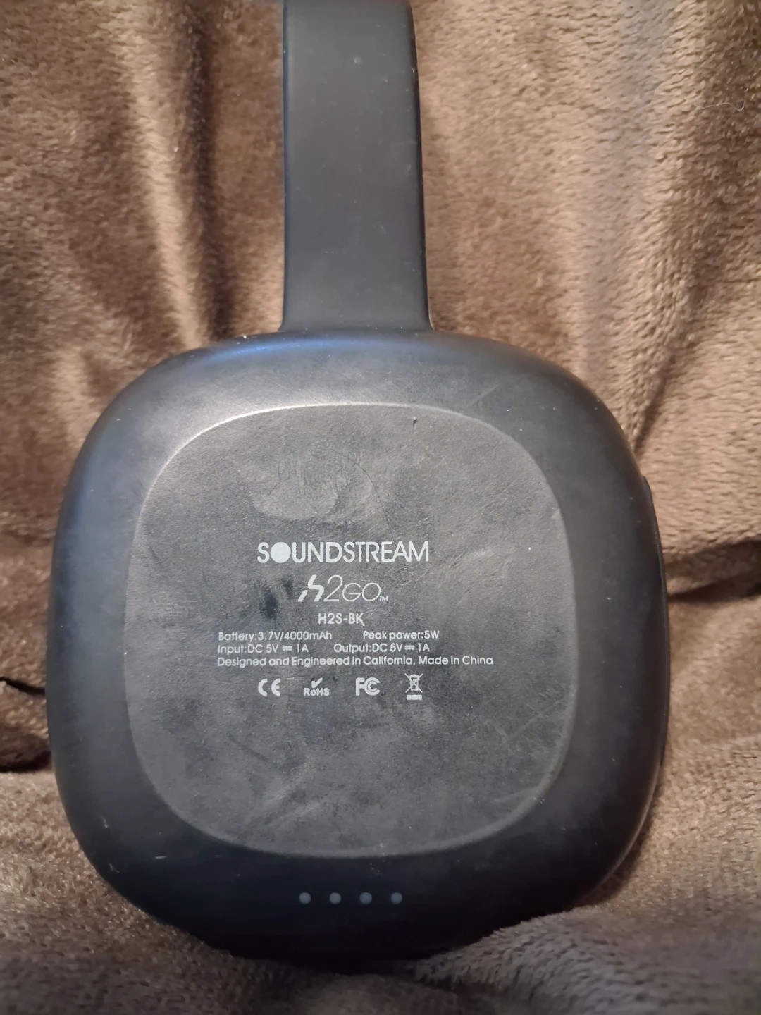 Soundstream H2S-BK Bluetooth Speaker - photo 2
