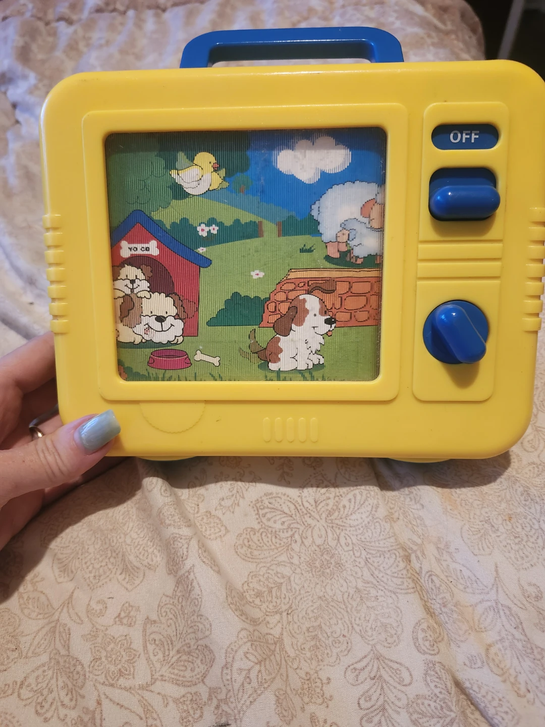 Vintage Toy Television Music Box