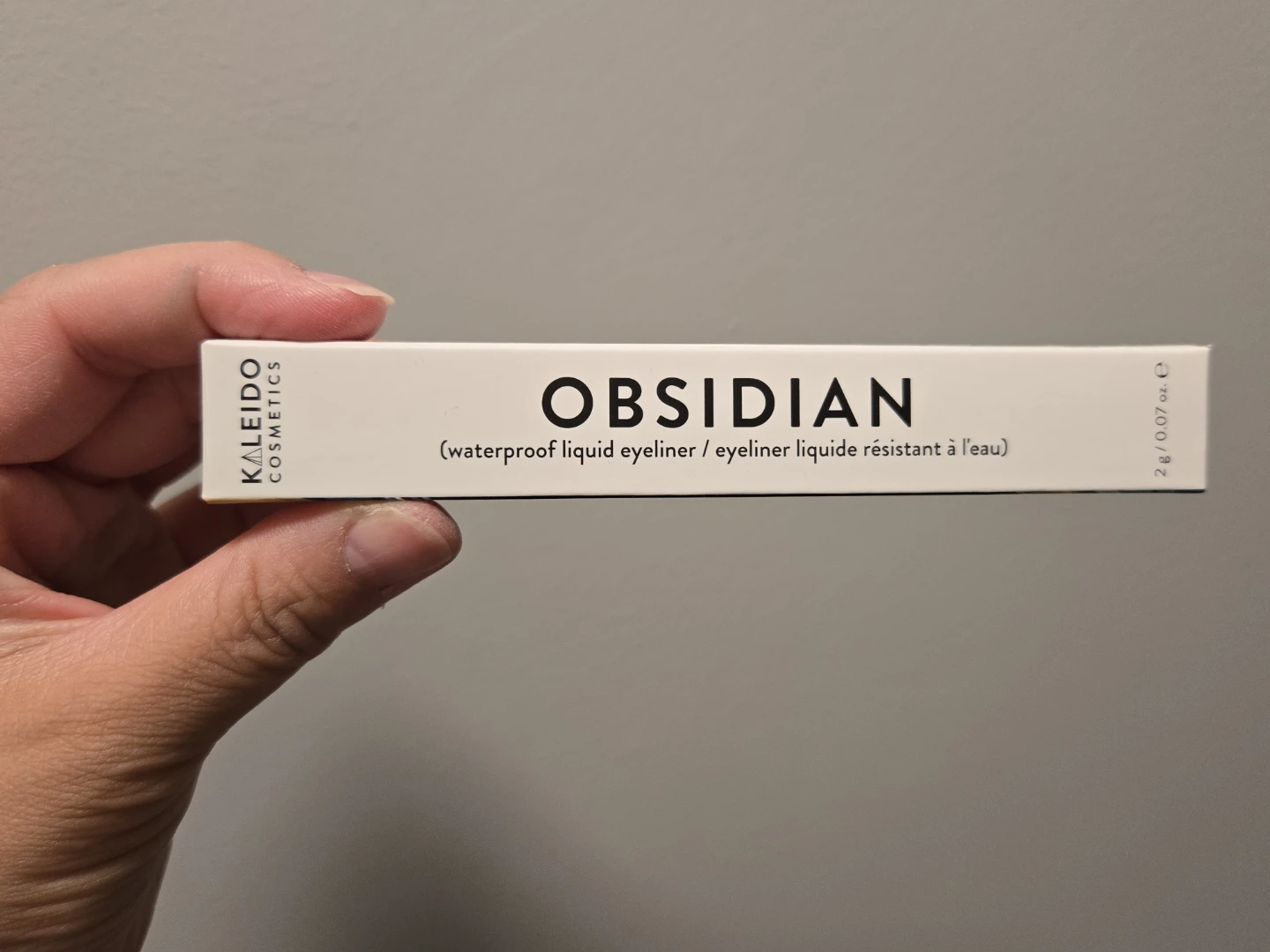 Kaleido Cosmetics Obsidian Waterproof Liquid Eyeliner 🏈