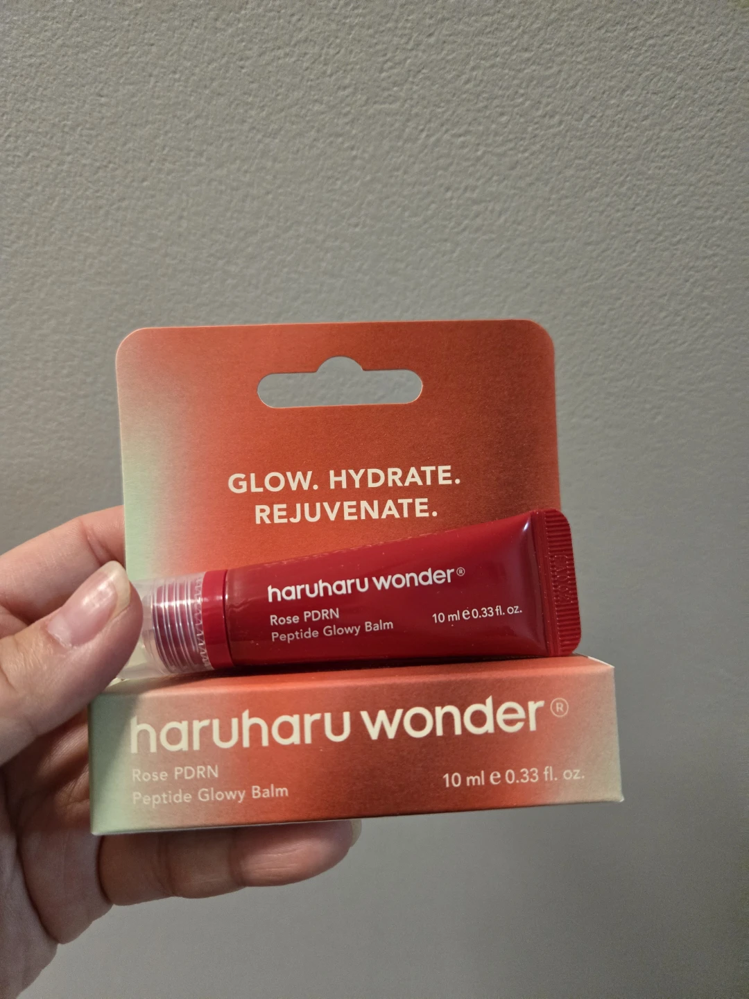 Haruharu Wonder Rose PDRN Peptide Glowy Balm 🏈