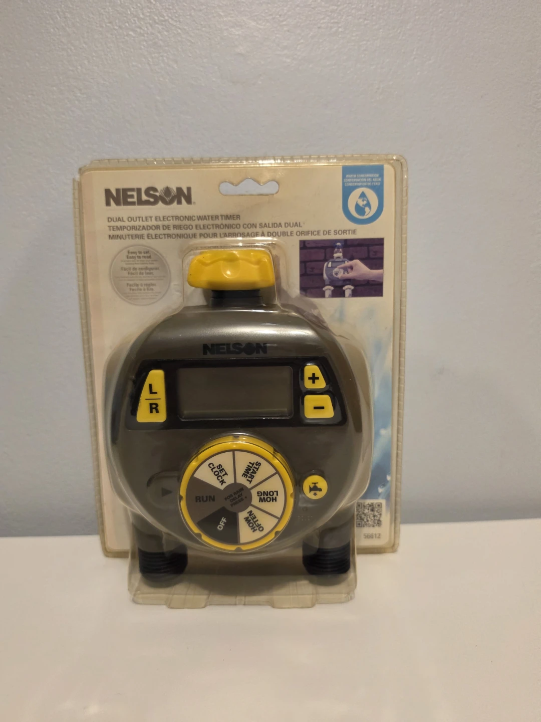 Nelson Dual Outlet Electronic Water Timer NEW IN BOX