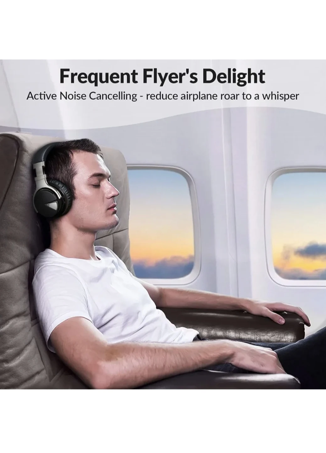 Wireless Active Noise Cancelling Headphones - photo 3