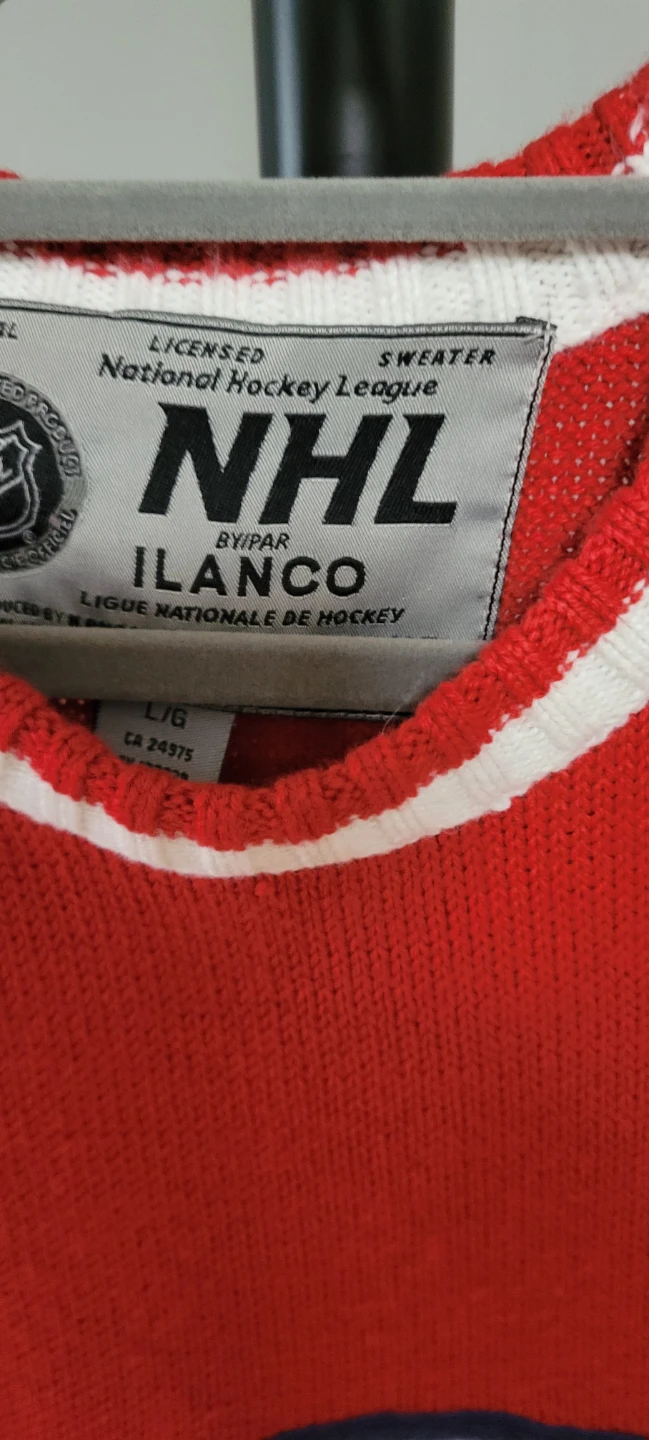 Montreal Canadiens NHL Sweater L/G ILANCO - photo 3