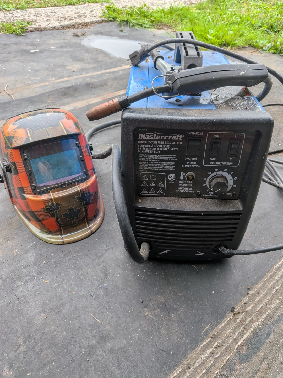 Mastercraft Multi-Flux Core Wire Welder