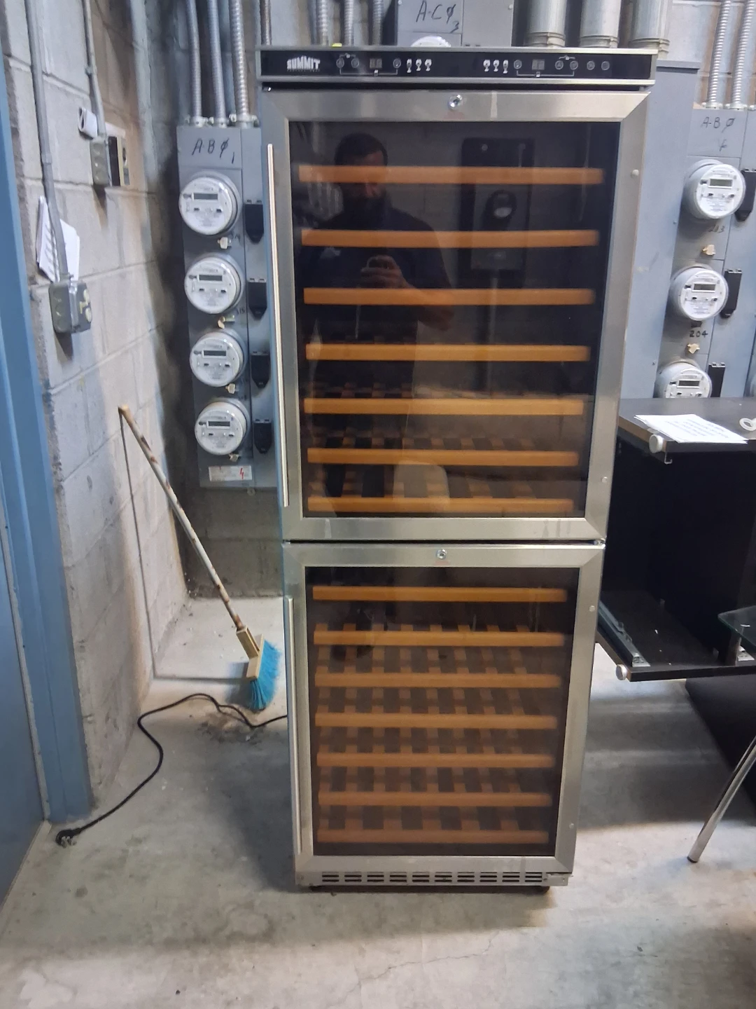 Summit Professional Dual Zone Wine Cooler