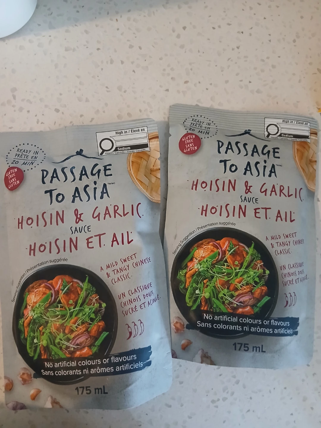 🏈2 Packs Passage to Asia Hoisin & Garlic Sauce