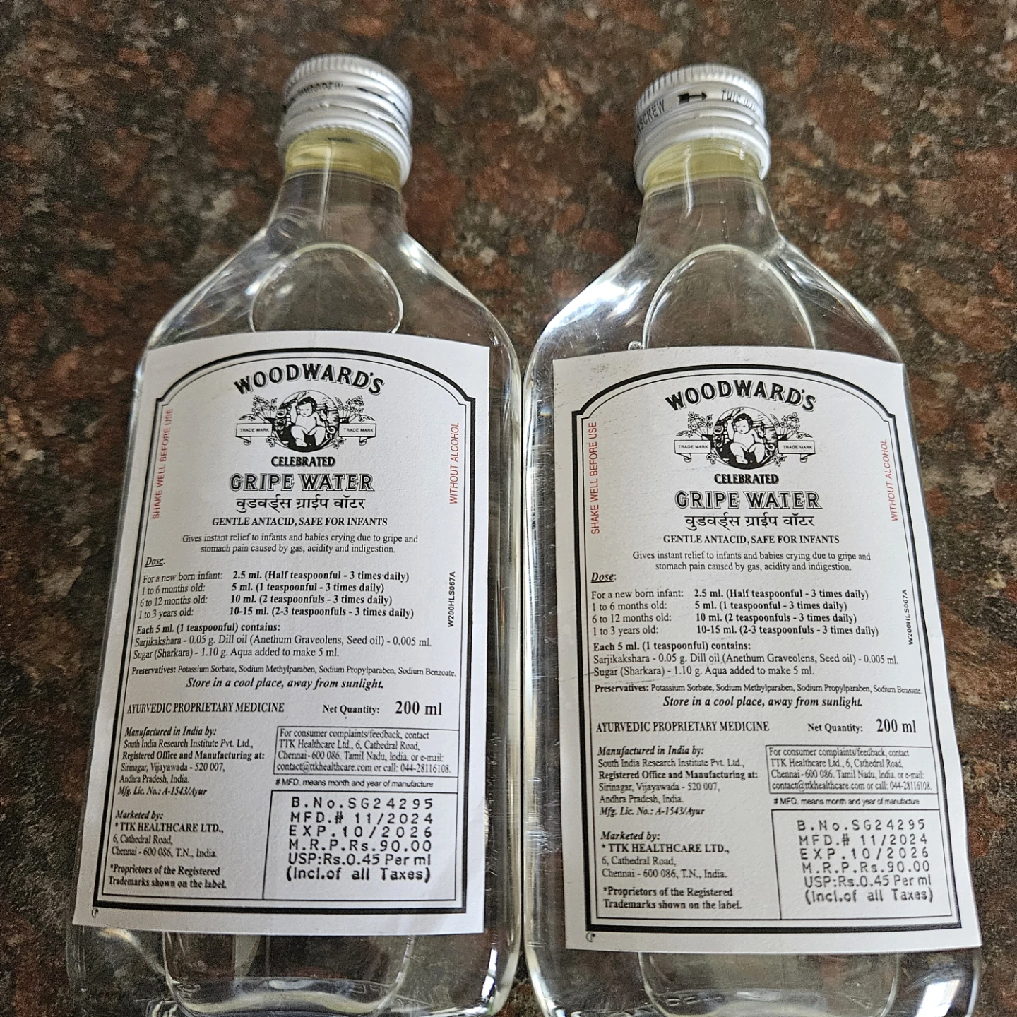 Brand new Bottles of Woodward's Gripe Water - photo 3