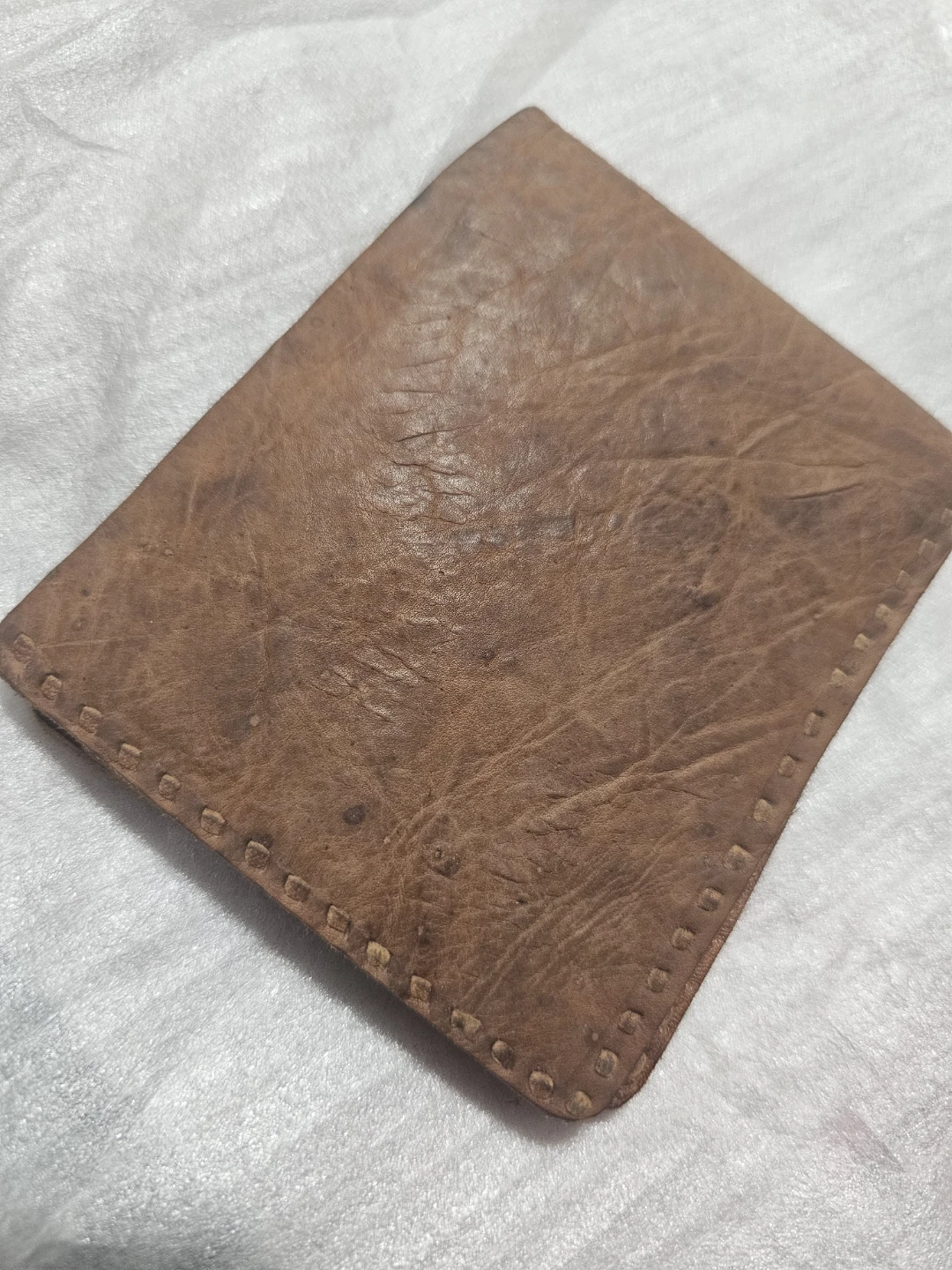 Brown Leather Bifold Wallet - photo 4
