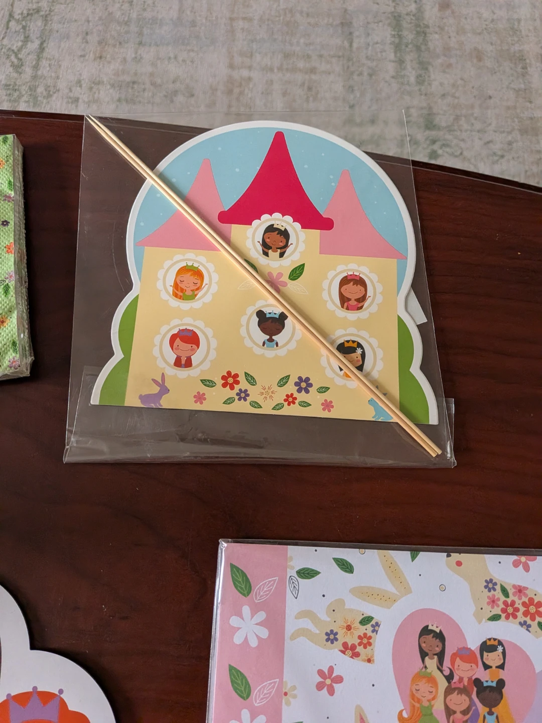 🏈New Princess Gala Themed Party Supplies Set - photo 3