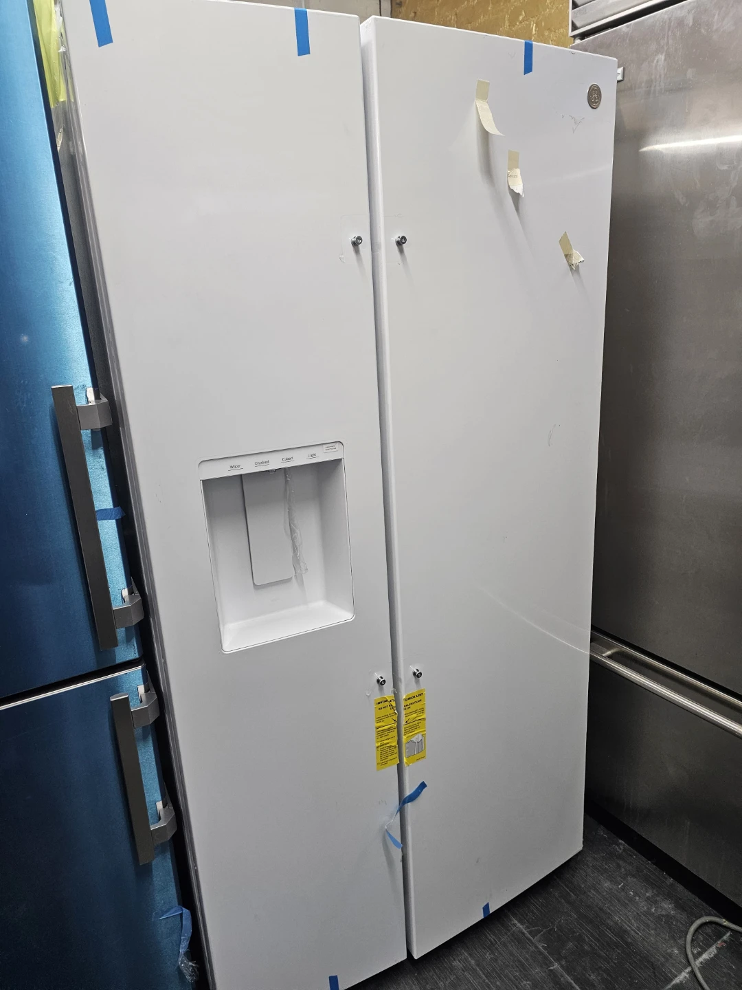 New GE 36in Side-by-Side Refrigerator