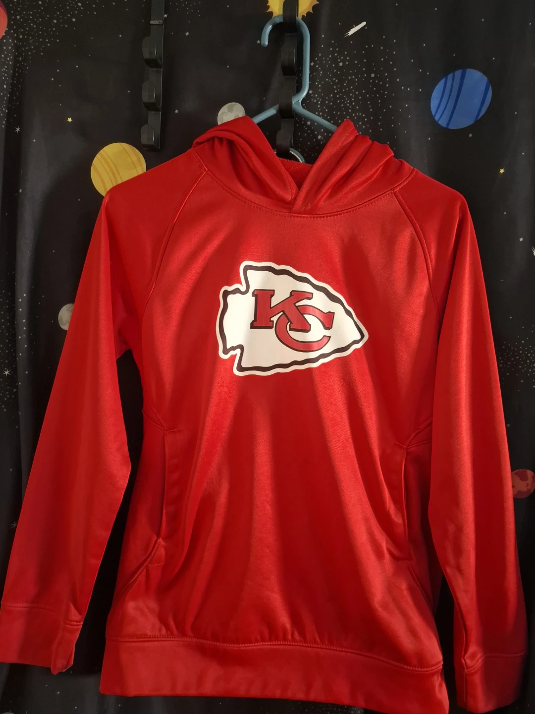 Kansas City Chiefs NFL Youth Red Hoodie Size L 14/16