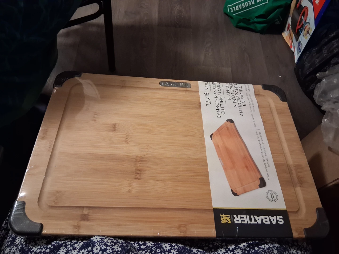 Sabatier Bamboo Nonslip Cutting Board - photo 3