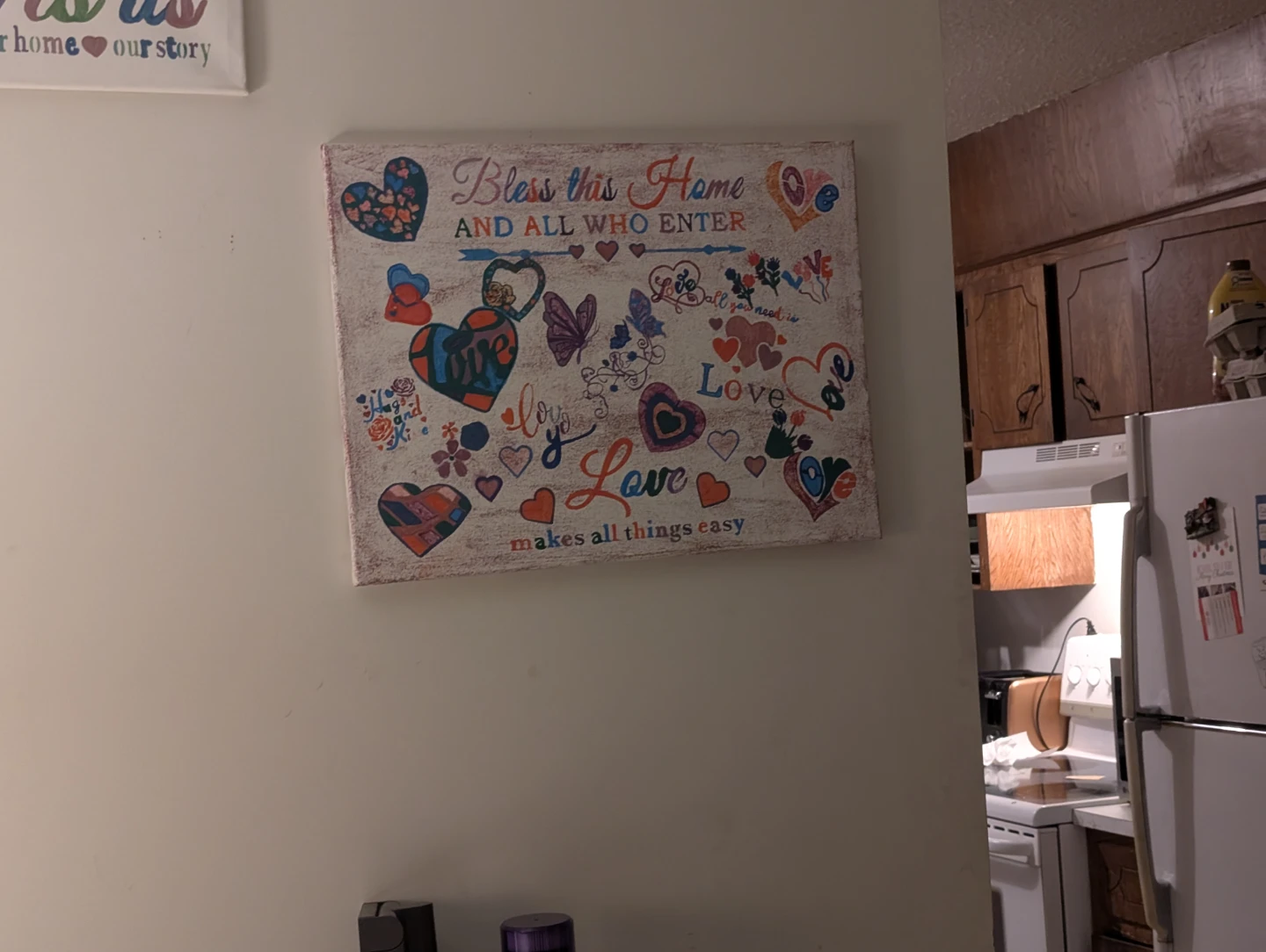 Bless this Home and All Who Enter Wall Art