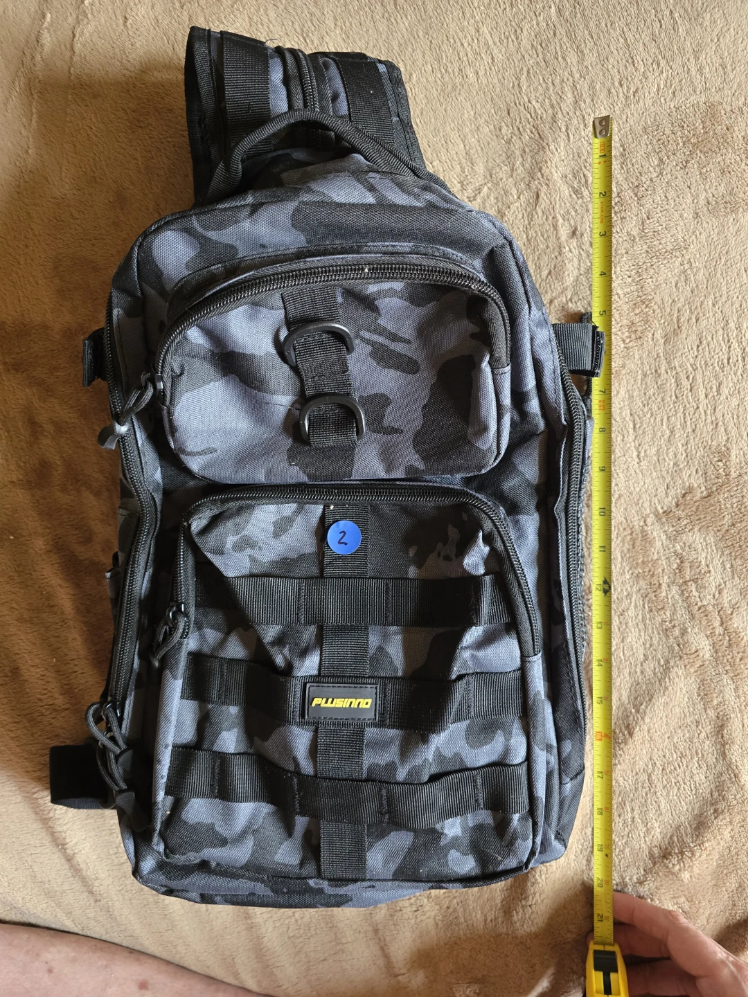 PLUSINNO Camo Sling Backpack
