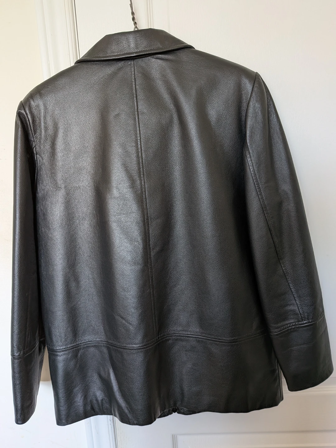 🏈Danier Black Leather Jacket - photo 2