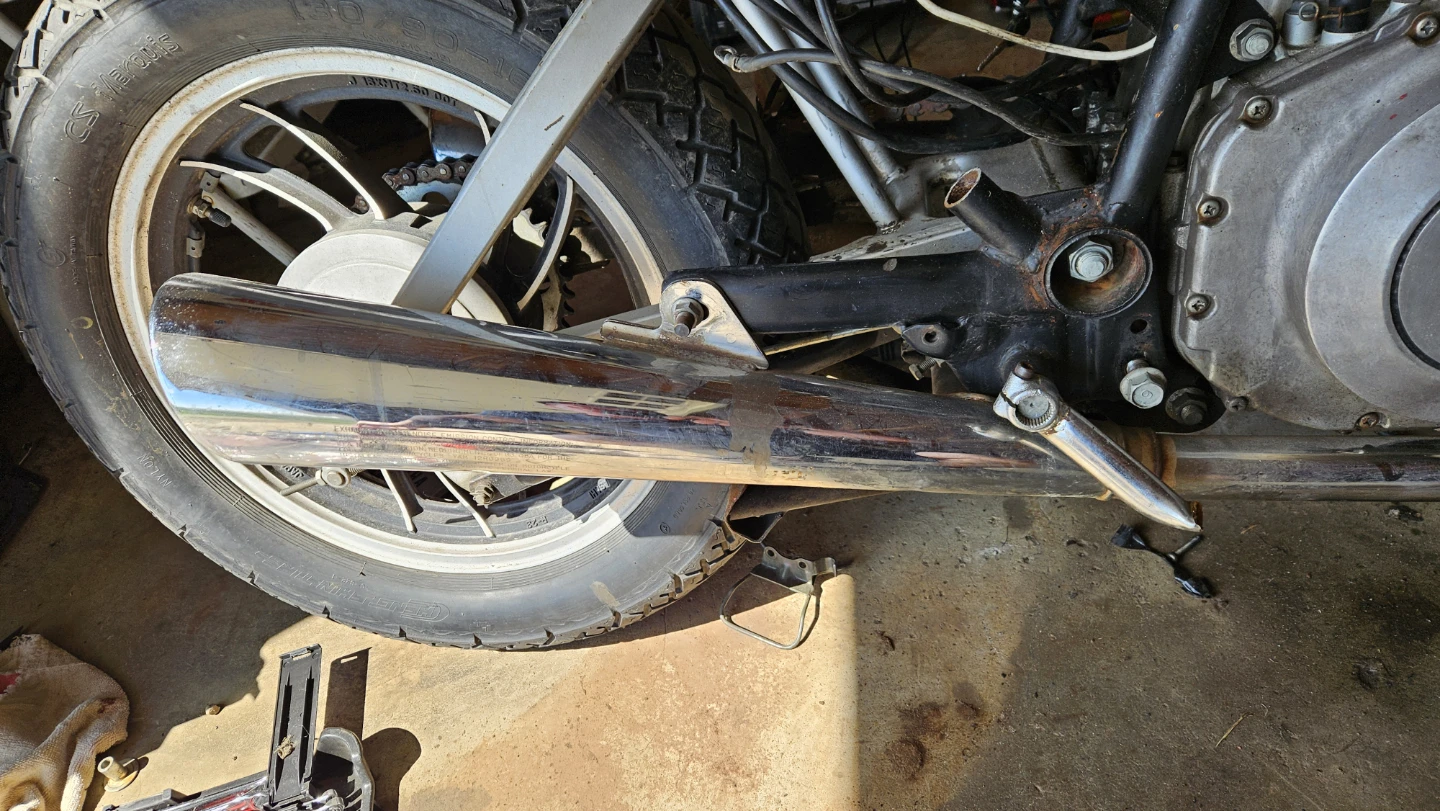 Yamaha 400 maxim parts bike - photo 2