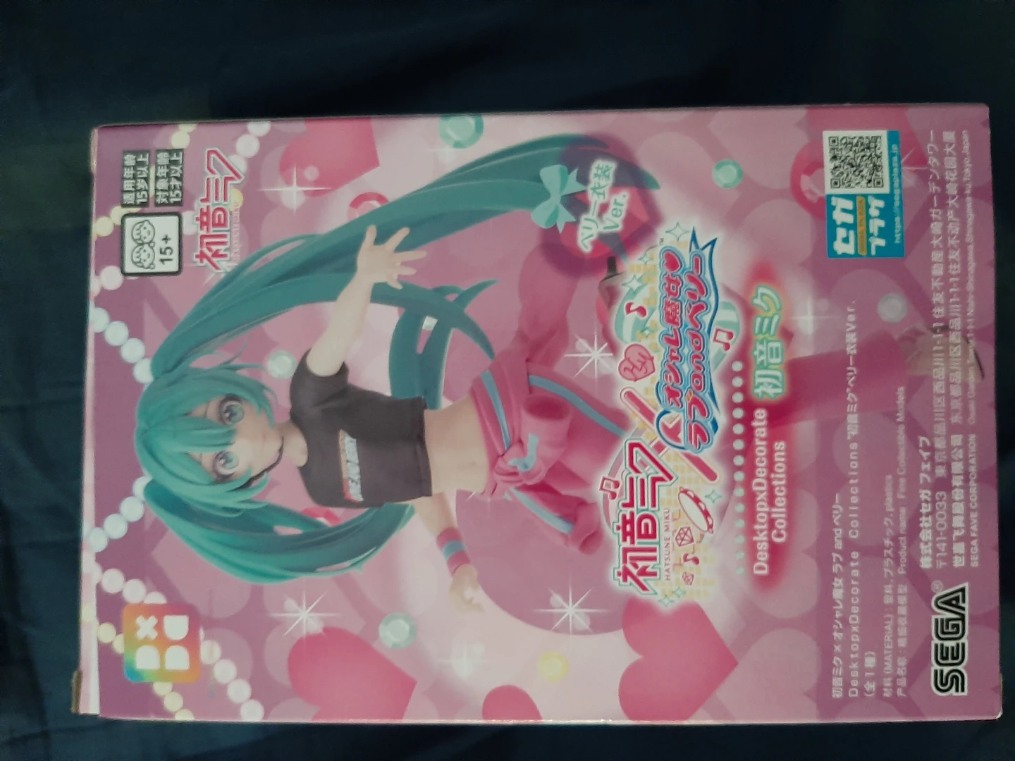 Sega Hatsune Miku DesktopxDecorate Collections Figure