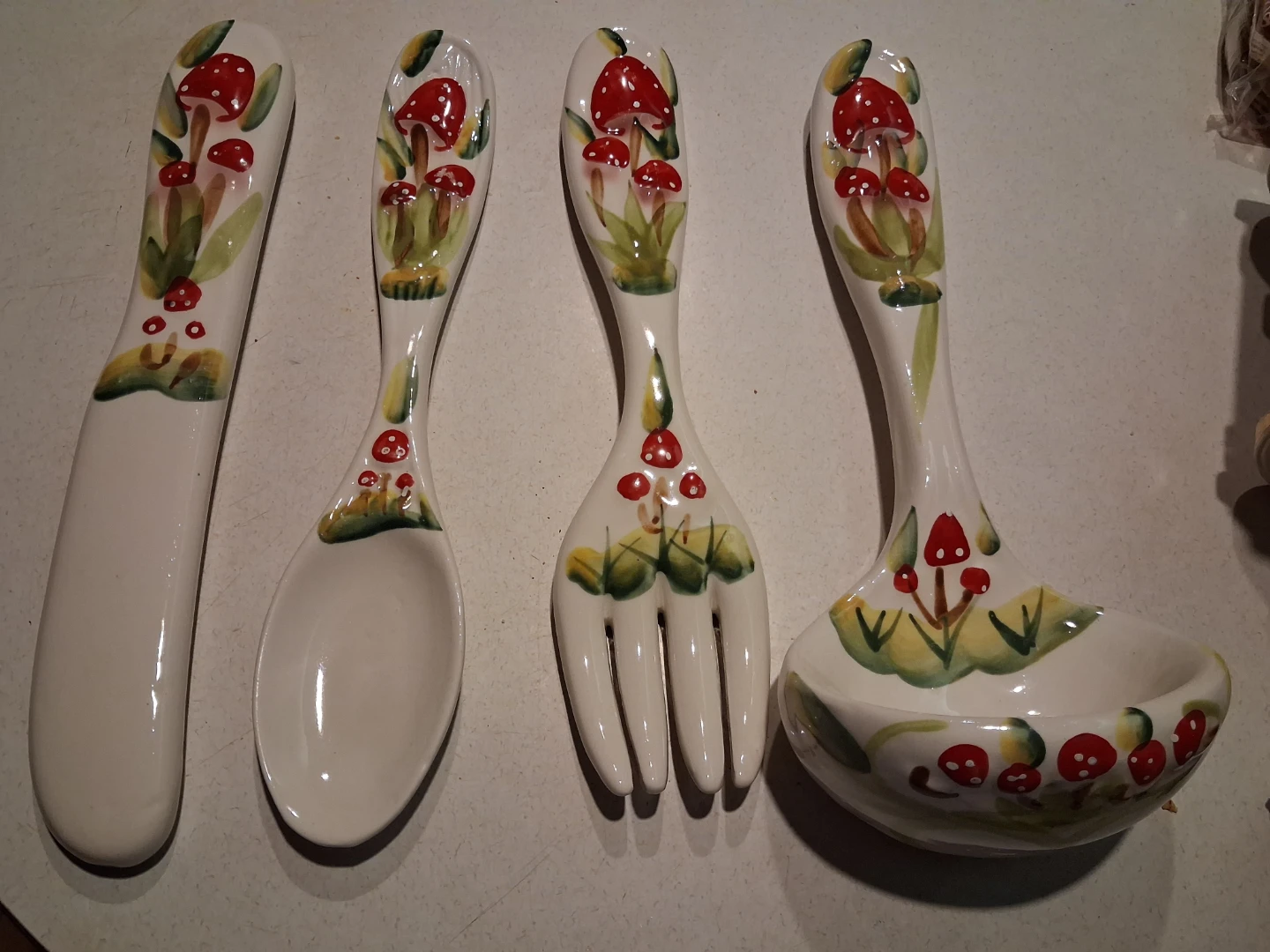 Vintage 1970's Arnel's Mushroom Ceramic set - photo 5
