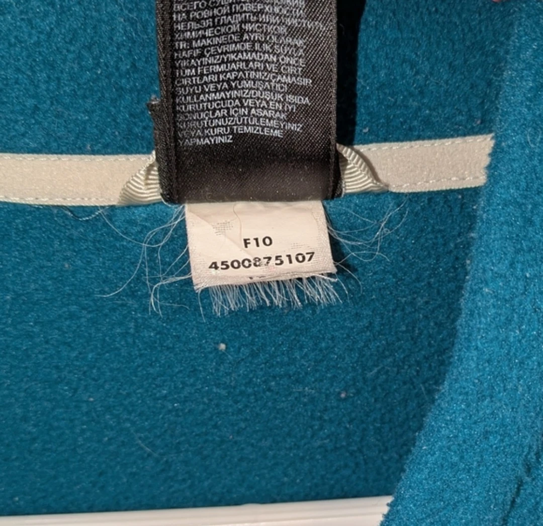 The North Face Women's Deep Teal Teddy Fleece Jacket Medium - photo 3