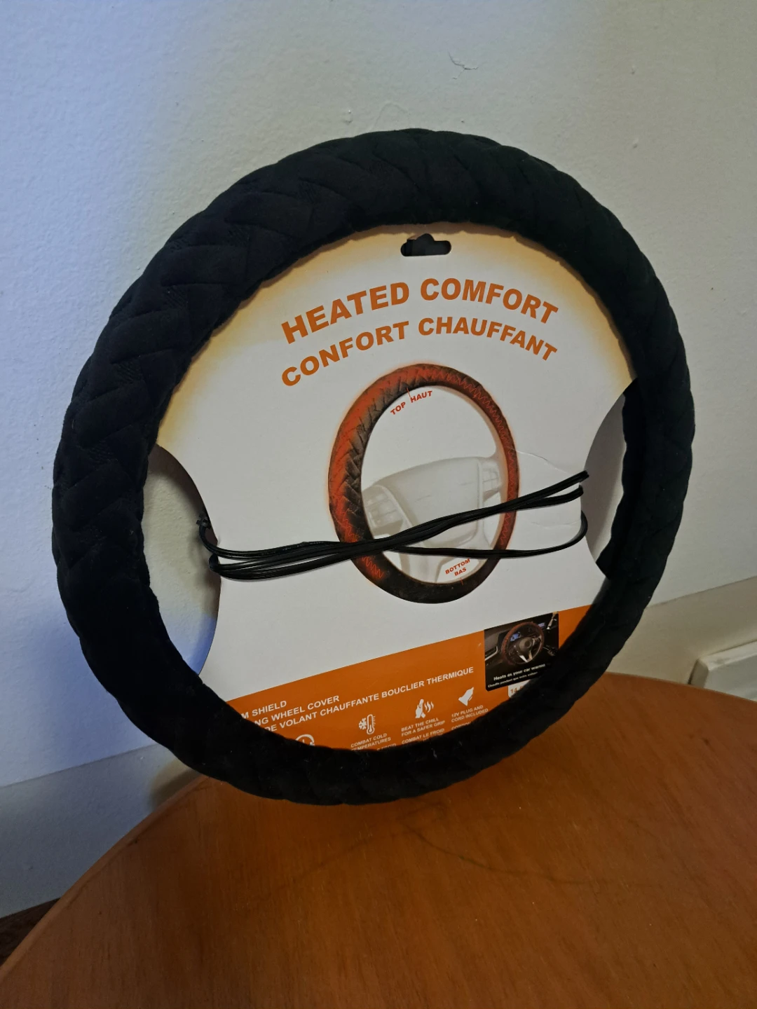 Warm Shield Heated Steering Wheel Cover