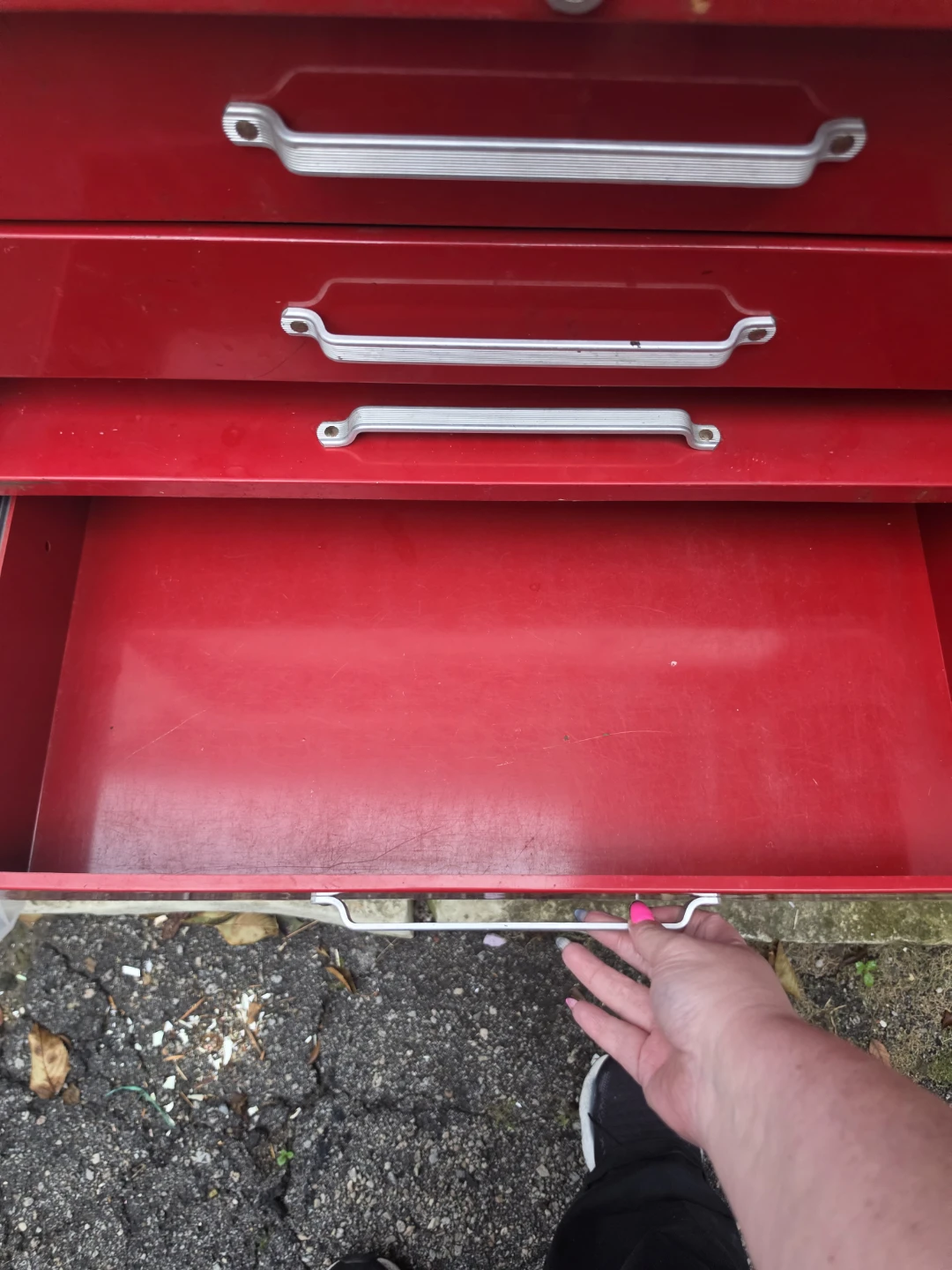 Red Metal Rolling Tool Chest - photo 2