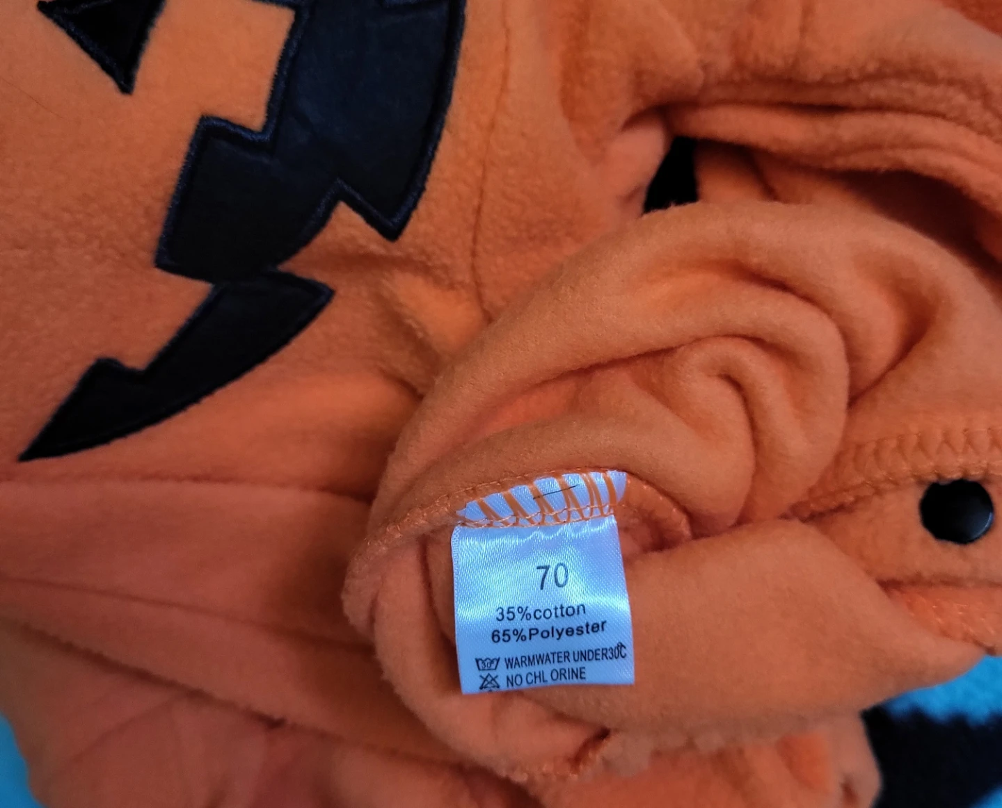 New Baby Pumpkin Halloween Costume - photo 3