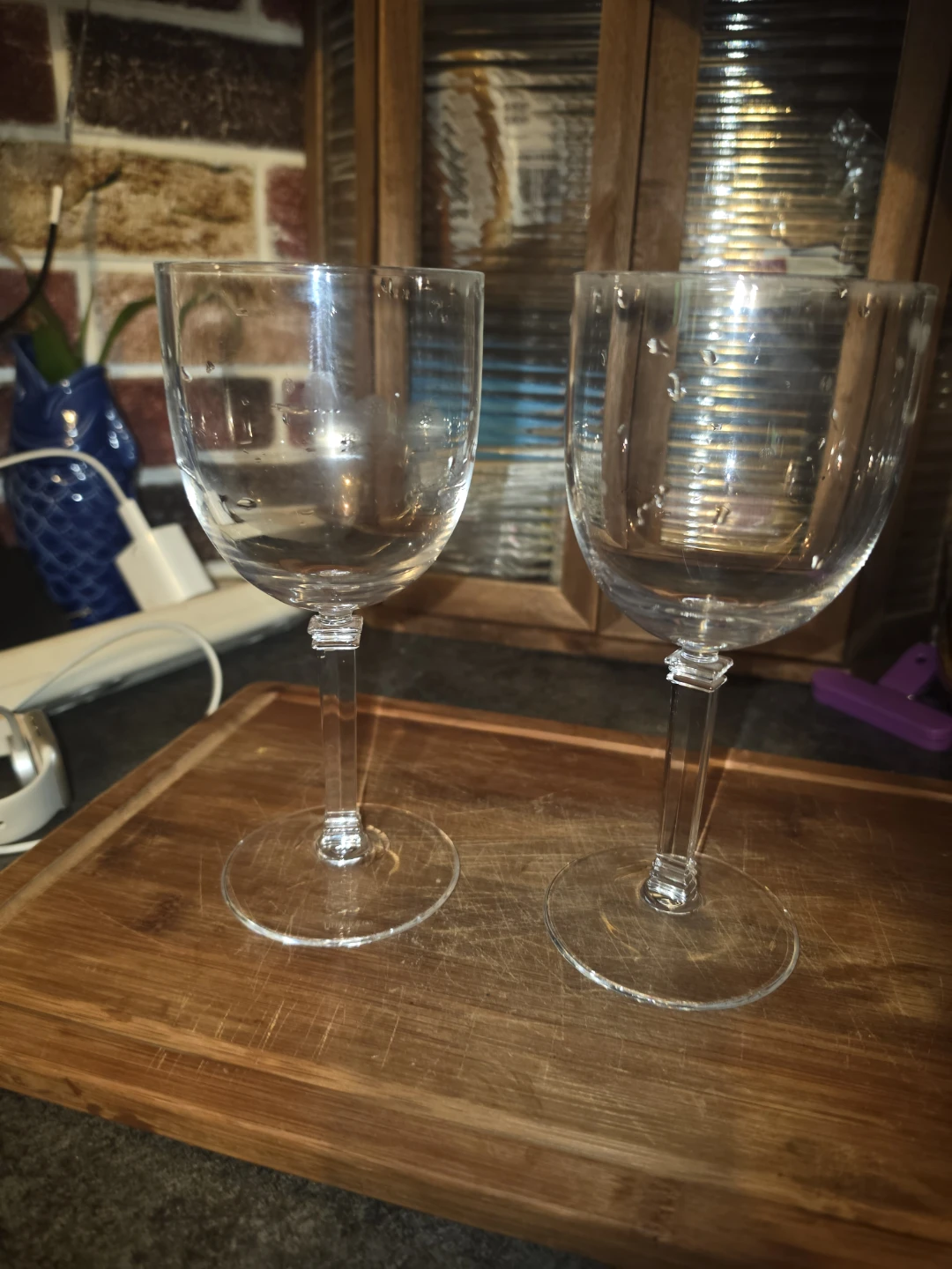 Tiffany & Co. Crystal Wine Glasses (Set of 2) - photo 2