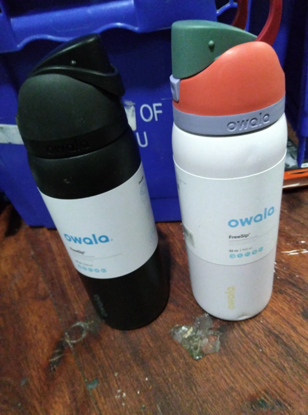 Two Owala FreeSip 32oz Insulated Water Bottles