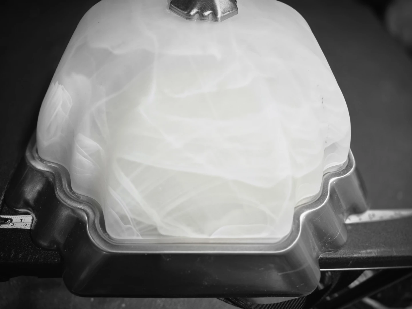 Frosted Glass Ceiling Light Fixture - photo 4