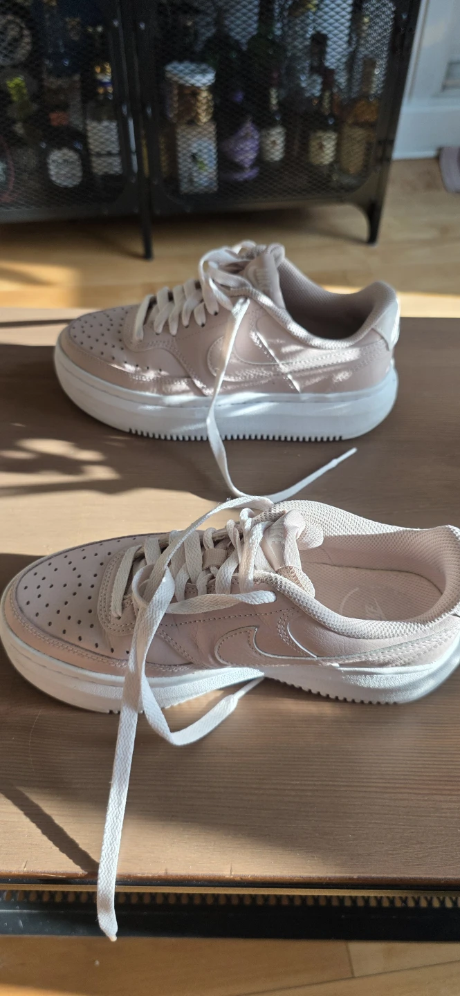Nike Court Vision Platform Sneakers - Light Pink - photo 2