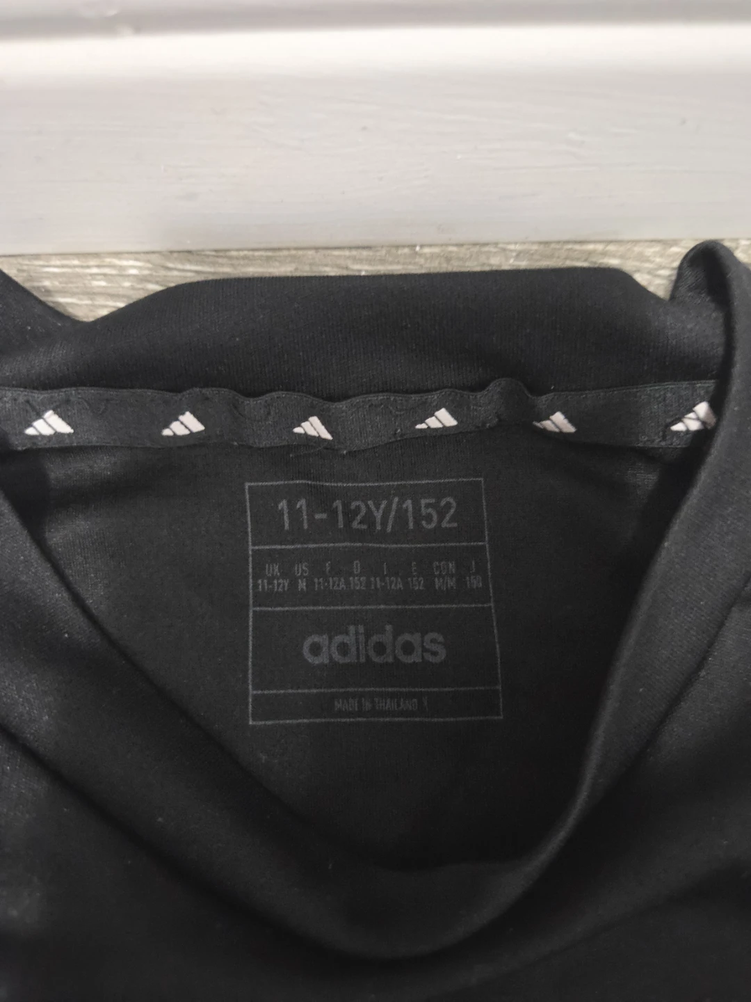 Adidas Kids Black 3-Stripes T-Shirt & Shorts Set - photo 2