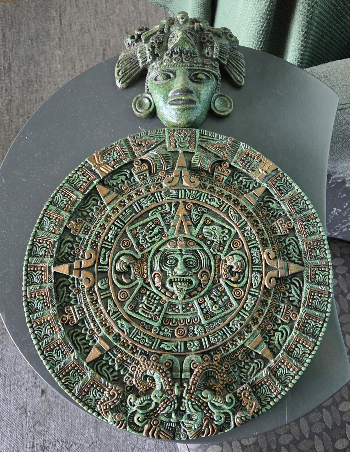 Aztec Calendar Wall Plaque