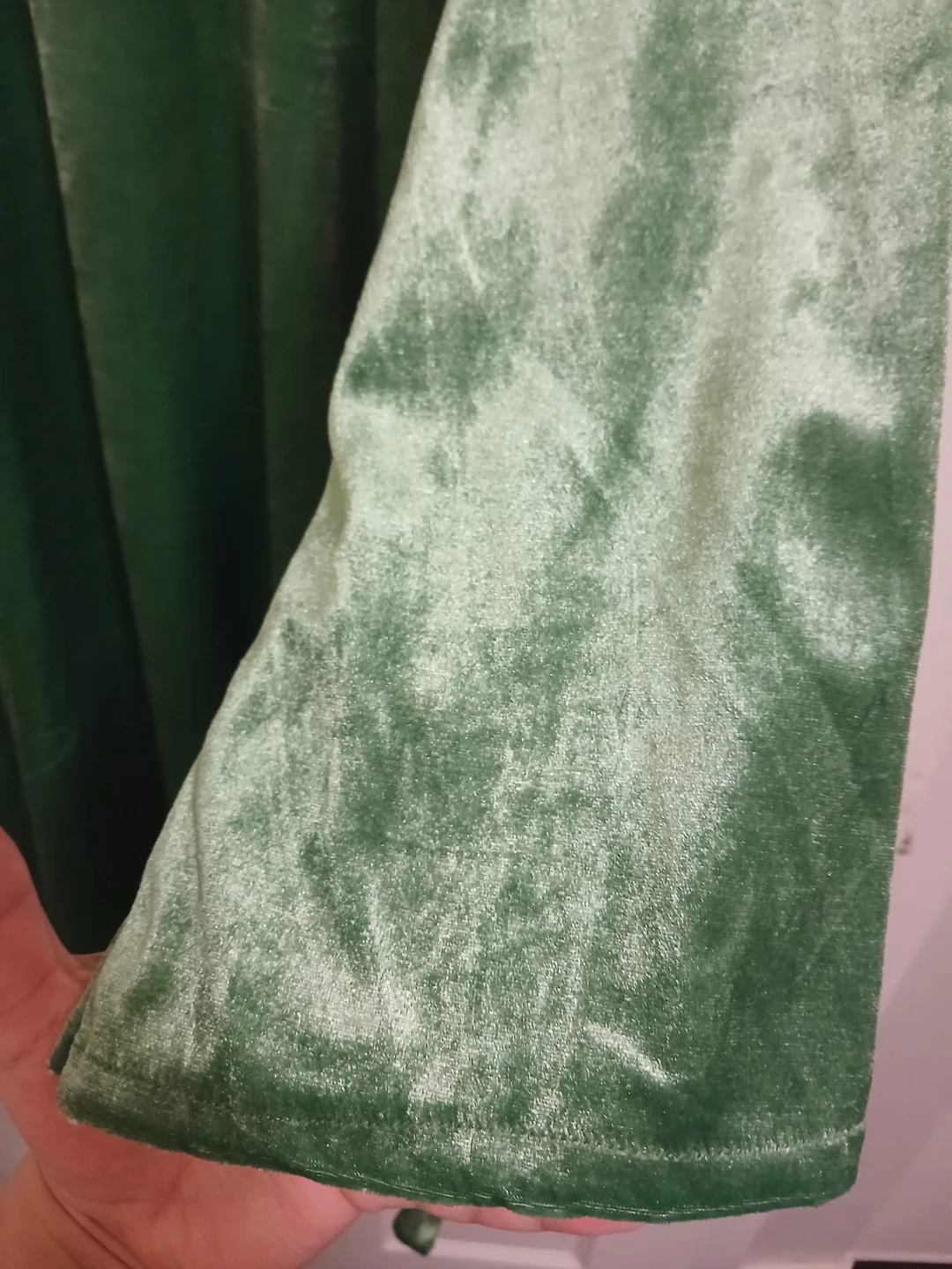 2 Emerald Green Velvet shirt - photo 3