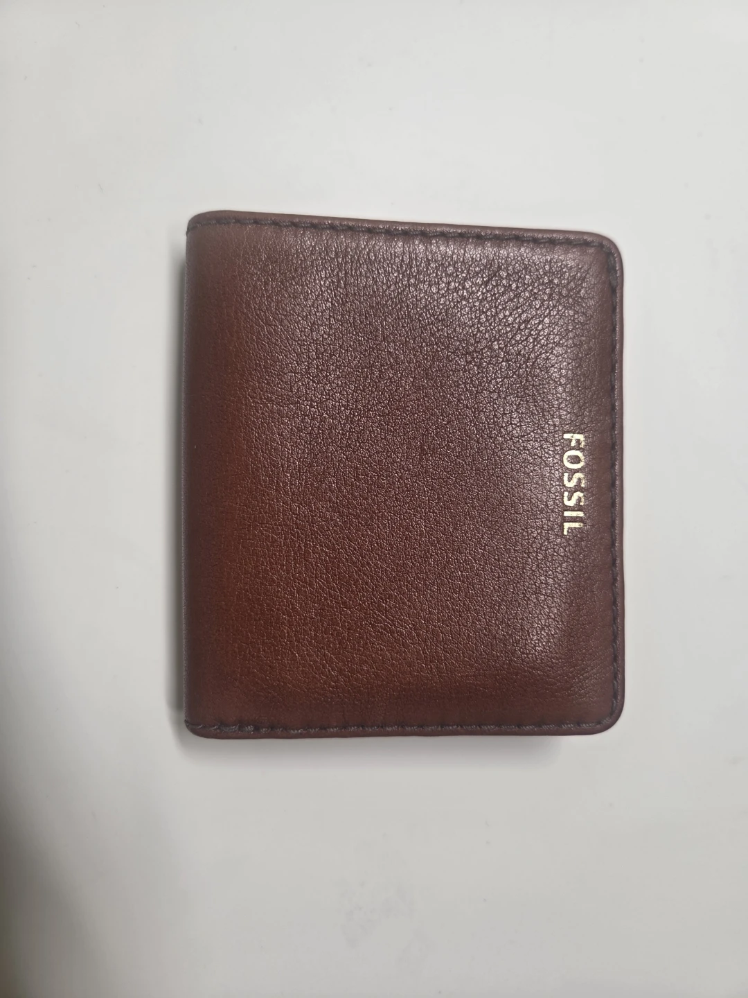 Fossil Brown Leather Bifold Wallet