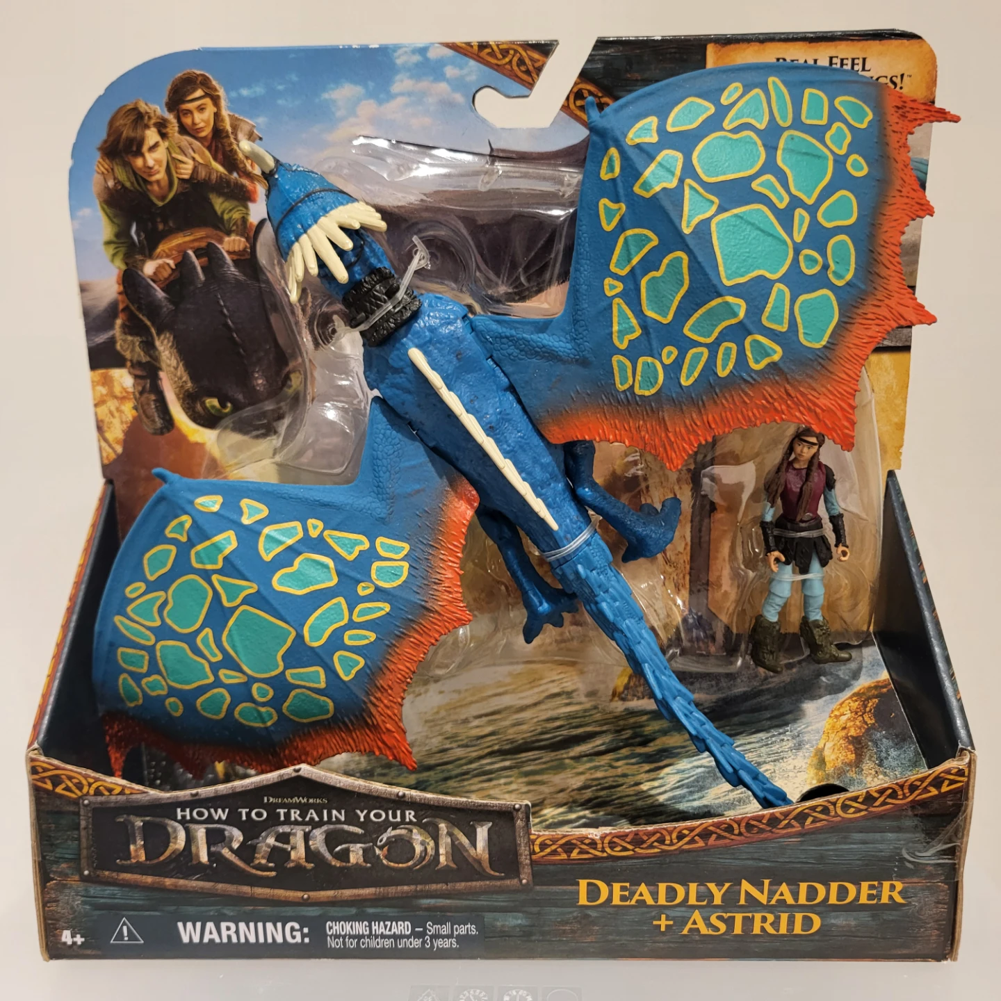 How to Train Your Dragon Deadly Nadder & Astrid Figure Set