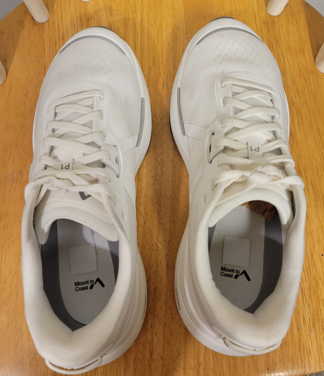Mount to Coast P1 Womens White Athletic Running Sneakers Sz 9.5 - photo 5