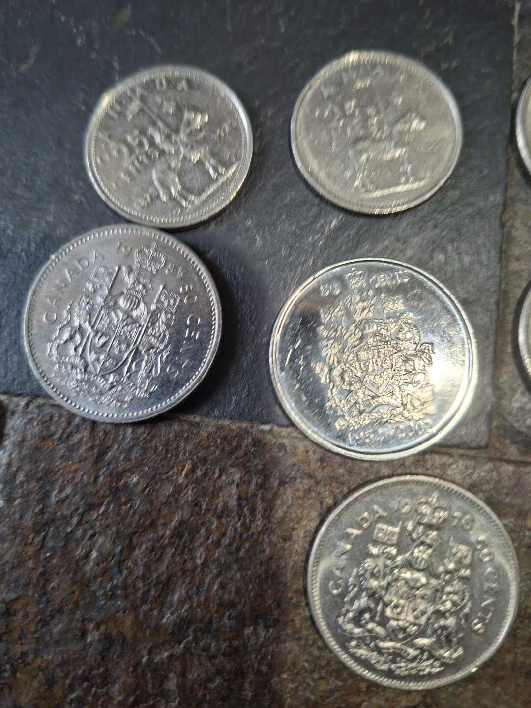 Assorted Vintage Canadian Coins - photo 3