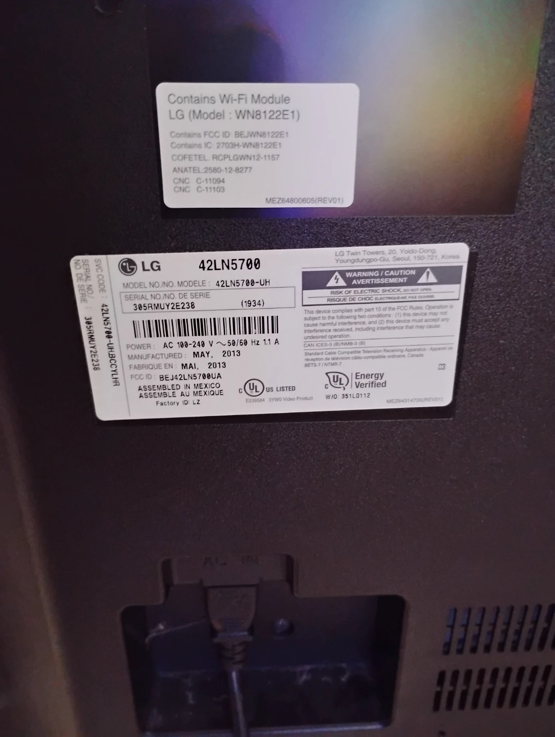 LG 42-inch Smart LED TV no remote $80 - photo 4