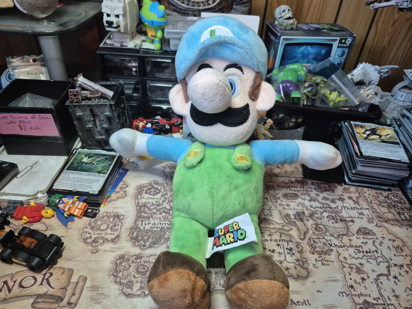Super Mario Ice Luigi Plush Toy