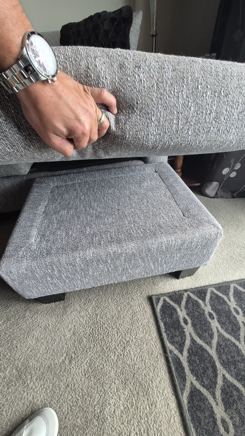 Grey Reversible Sectional Sofa 🏈 - photo 5