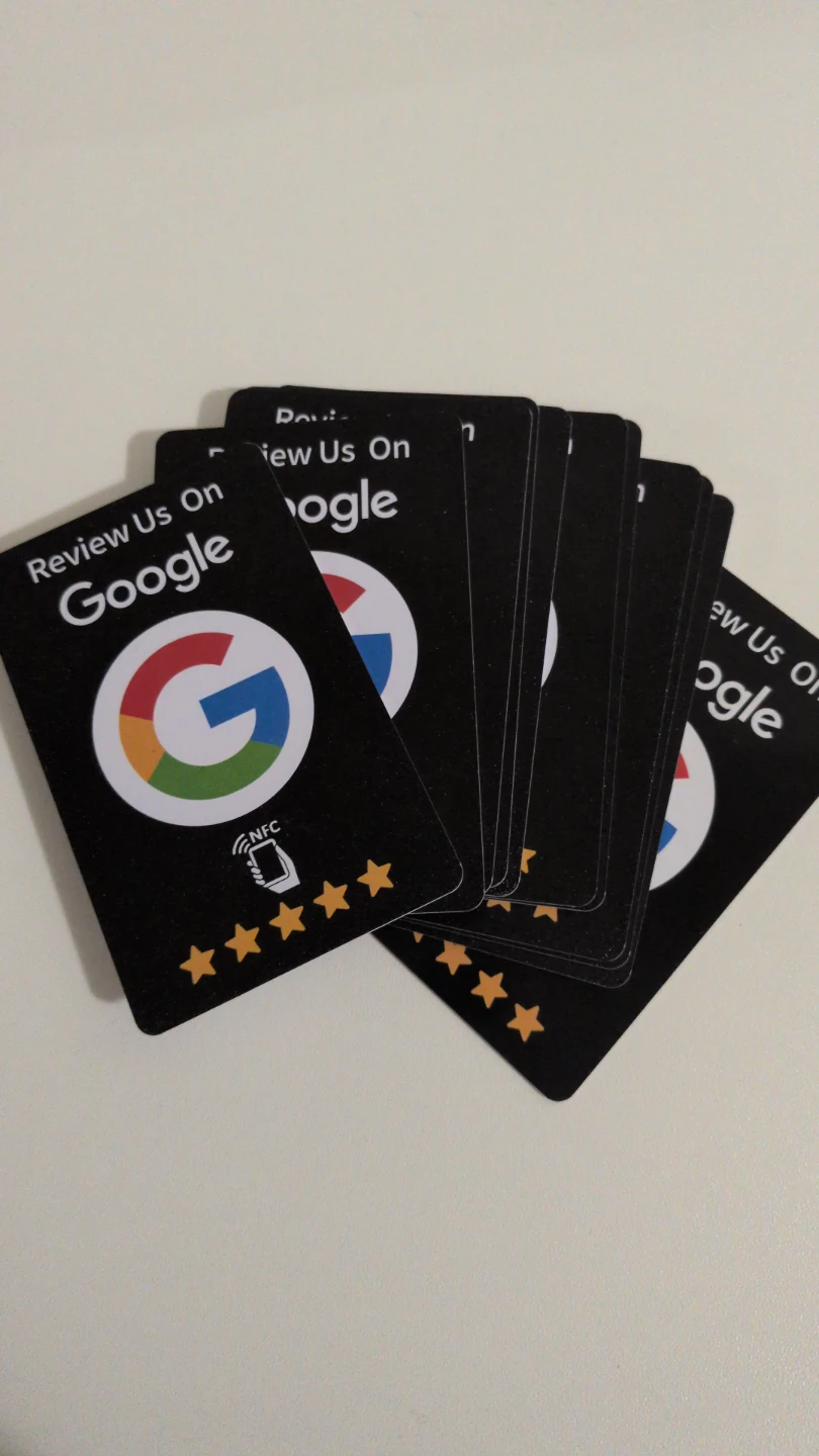 Google Review NFC Cards