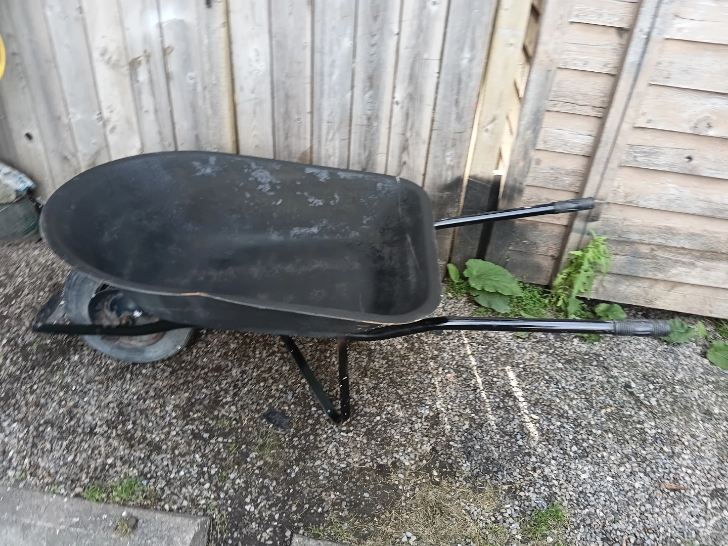 Black Garden Wheelbarrow