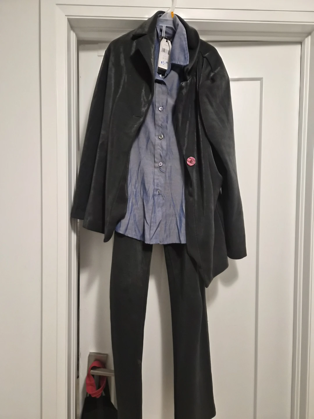 Grey  Women's 3-piece Suit Set