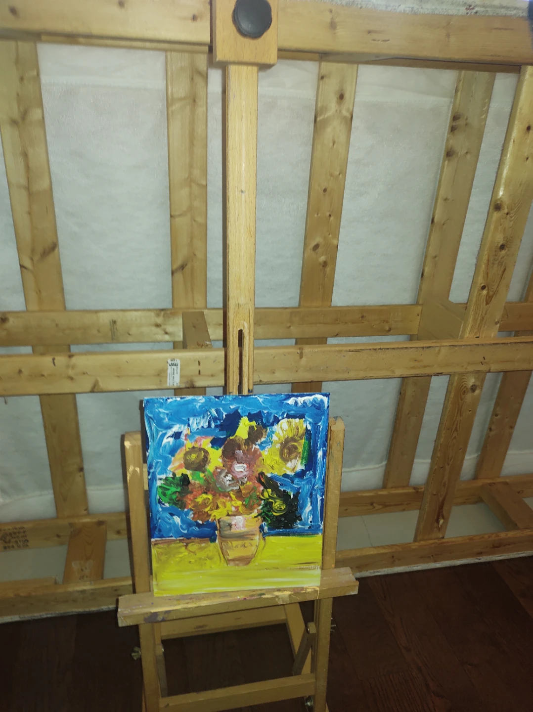 Large Wooden Artist Easel