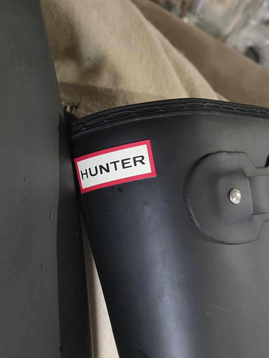 Hunter women's tall rain boots size 9 and 7 - photo 2