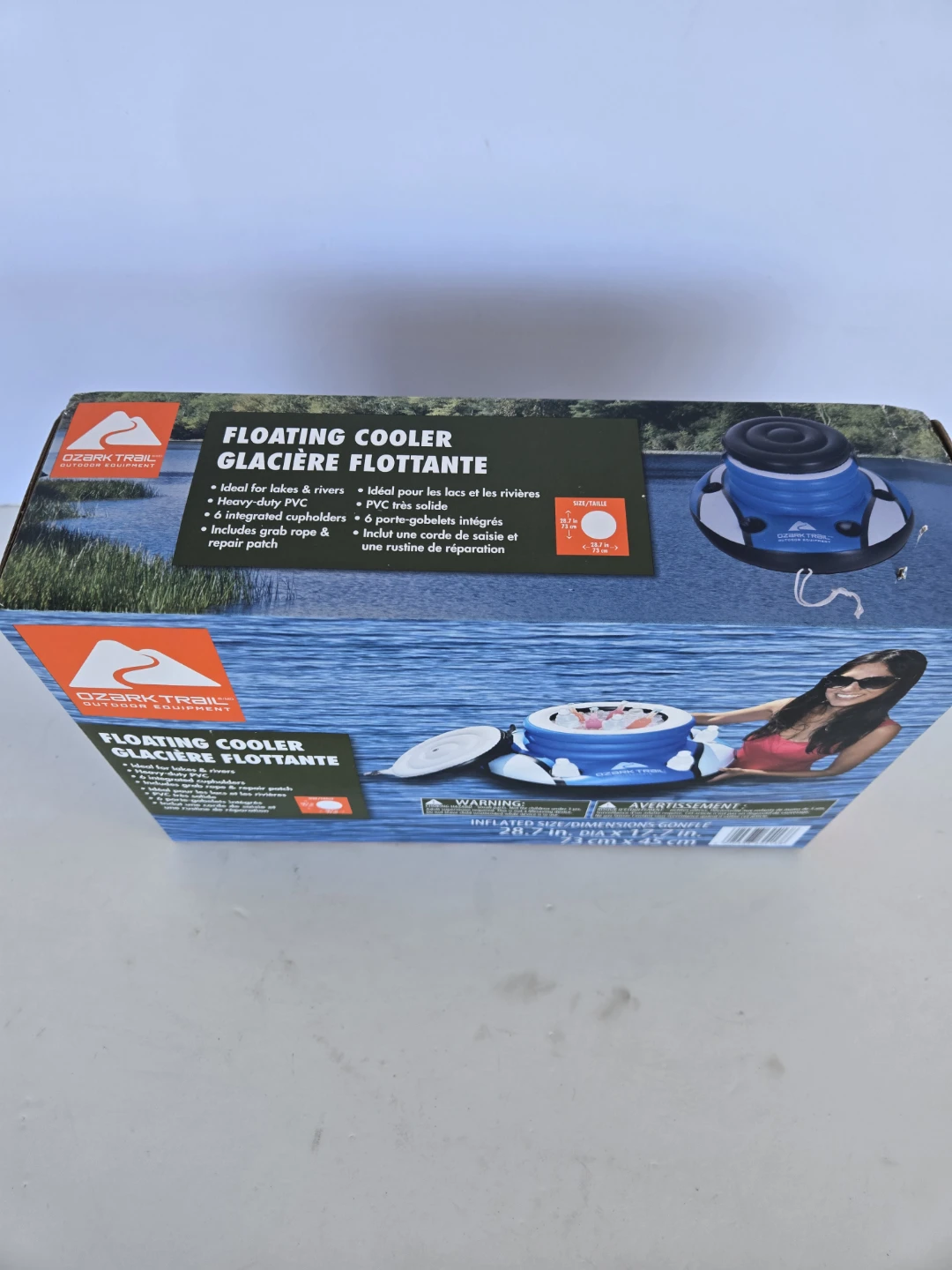 Brand new ozark trail floating cooler - photo 3
