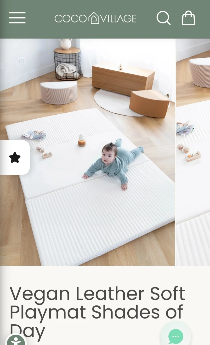 White Tri-fold Floor Mattress - photo 2