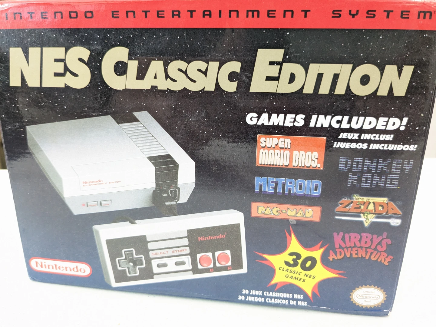 NEW Classic Edition System with 30 RETRO Games Pre-Installed